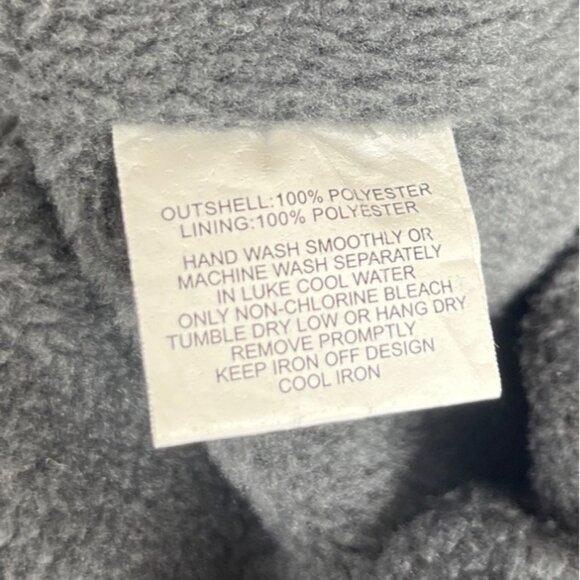 Penn State Jacket Coat Mens Large Gray Colosseum Athletics Fleece Lined Fanwear - Picture 8 of 9